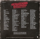 Rolling Stones (The) - Singles Collection: London Years, Back of Box